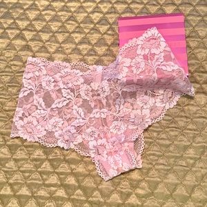 Victoria’s Secret pink lace panty